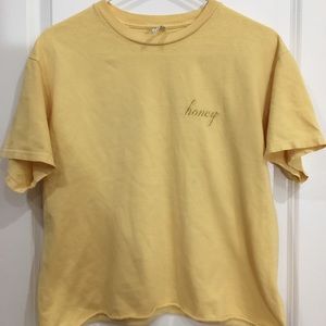 Honey embroidered t shirt